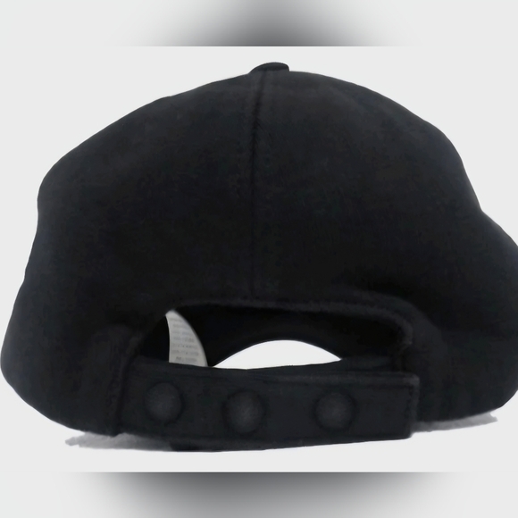 BURBERRY TB (Unisex) Logo Canvas Blk Baseball Cap Adjust Button Snap (Size XL) - Picture 4 of 8